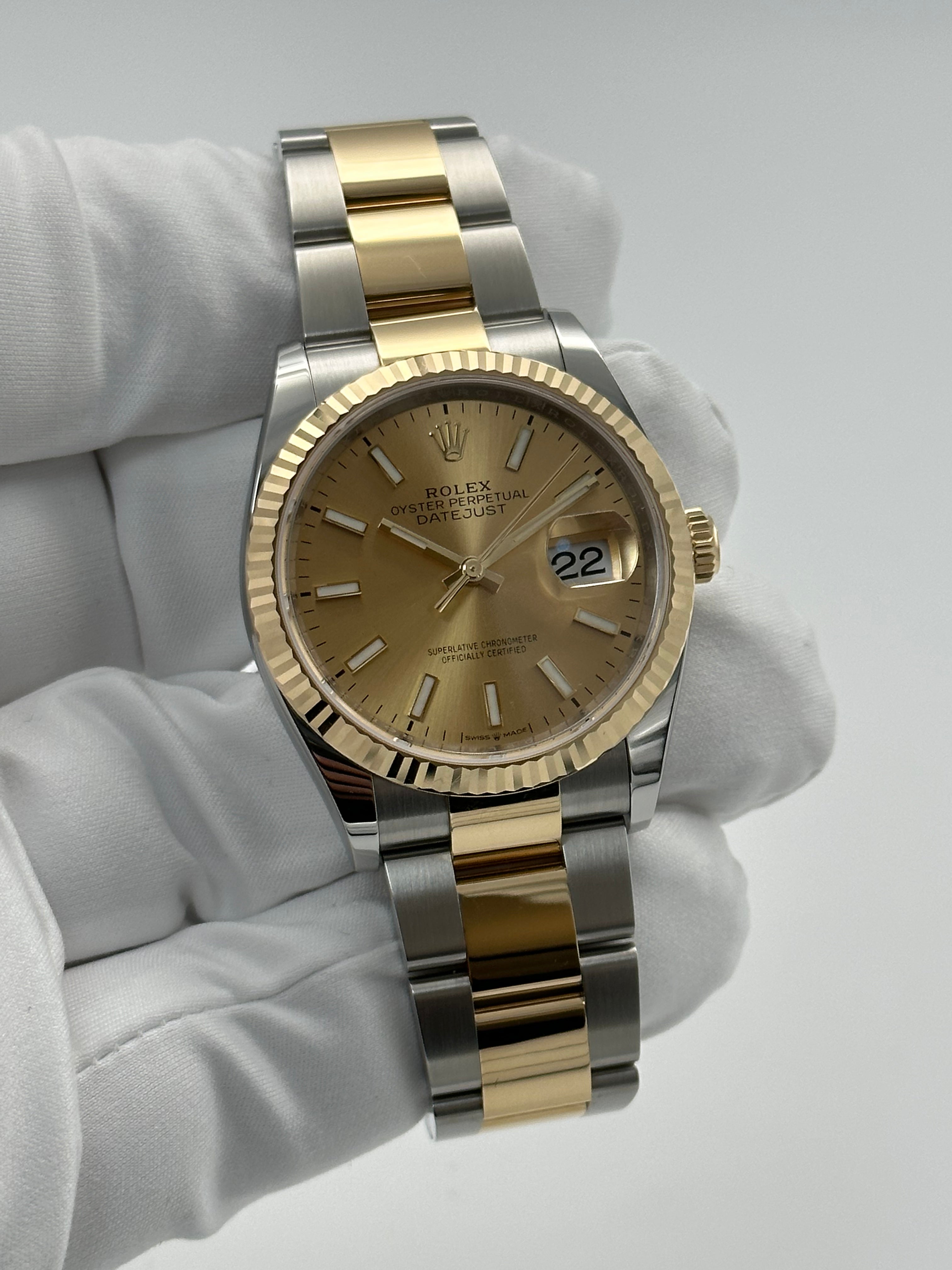 Datejust 36 bicolor discount