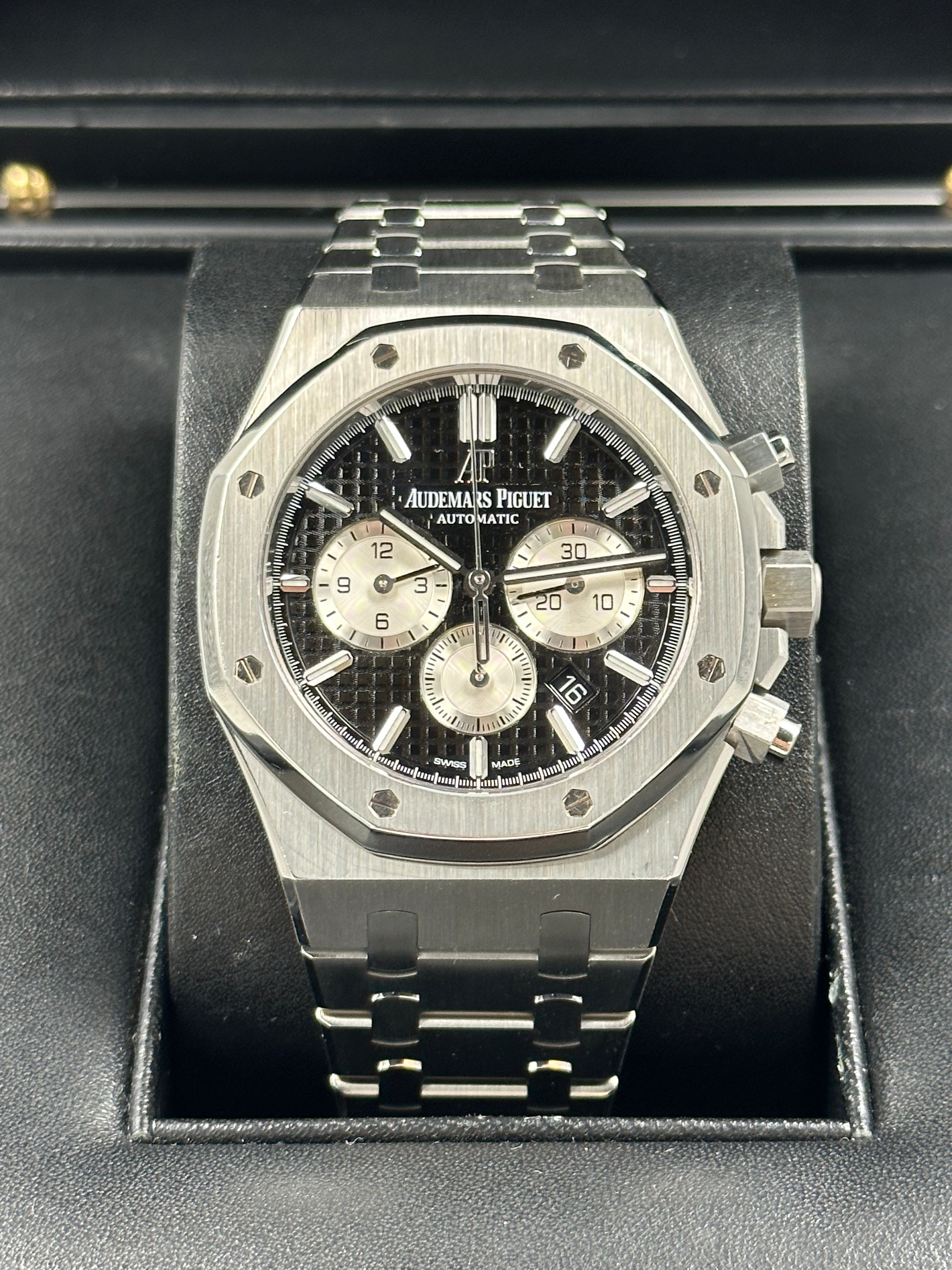 Royal Oak Chronograph Schwarz 2017